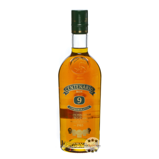 Ron Centenario 9 Conmemorativo Rum / 40 % Vol. / 0,7 Liter-Flasche