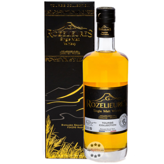 G. Rozelieures Single Malt Whisky Tourbé Collection / 40 % Vol. / 0,7 Liter-Flasche in Geschenkkarton