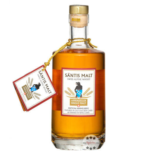 Säntis Malt Edition Himmelberg Swiss Alpine Whisky / 43 % Vol. / 0,5 Liter-Flasche