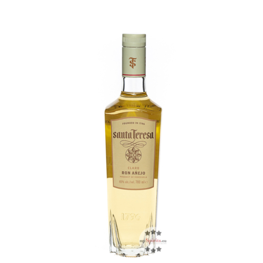 Santa Teresa Claro Rum Ron Añejo / 40 % Vol. / 0,7 Liter-Flasche