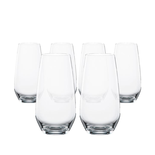 6 x Spiegelau Longdrinkglas - Glas Summerdrink / je Stück ca. 550 ml / Ø ca. 8 cm / H: ca. 15,5 cm