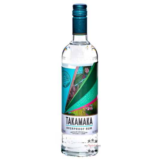 Takamaka Overproof White Rum / 69% Vol. / 0,7 Liter-Flasche