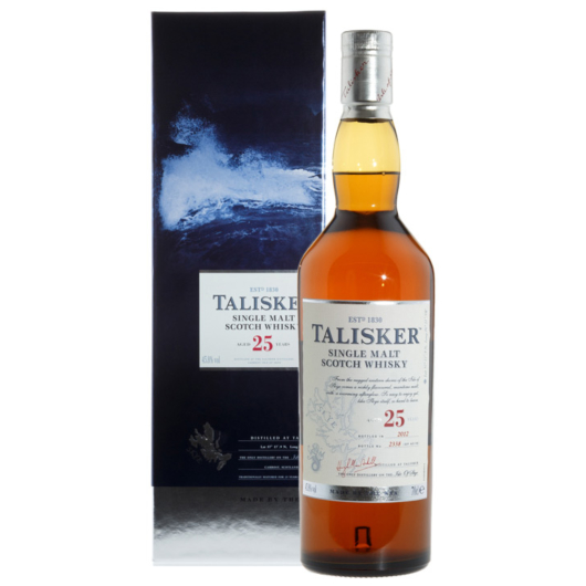 Talisker 25 Jahre Limited Edition Single Malt Scotch Whisky / 45,8 % vol. / 0,7 Liter-Flasche