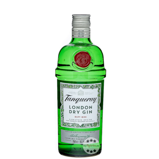 Tanqueray London Dry Gin / 43,1 % Vol. / 0,7 Liter-Flasche