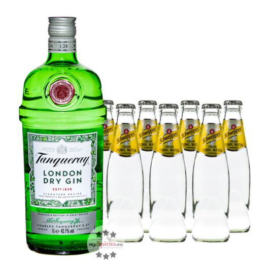 Tanqueray London Dry Gin & Schweppes Indian Tonic