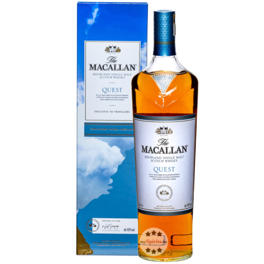 The Macallan Quest Highland Single Malt Scotch Whisky / 40 % Vol. / 1,0 Liter-Flasche in Geschenkbox