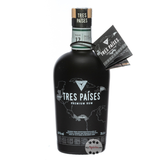 Tres Países Premium Rum / 40 % Vol. / 0,7 Liter-Flasche