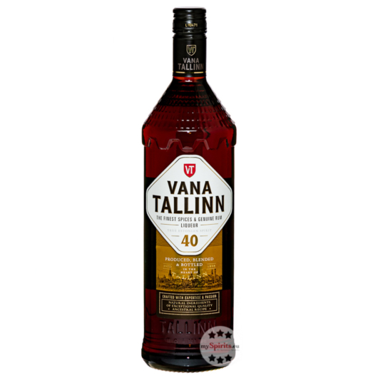 Vana Tallinn Spices & Rum Liqueur / 40 % vol / 1,0 Liter-Flasche