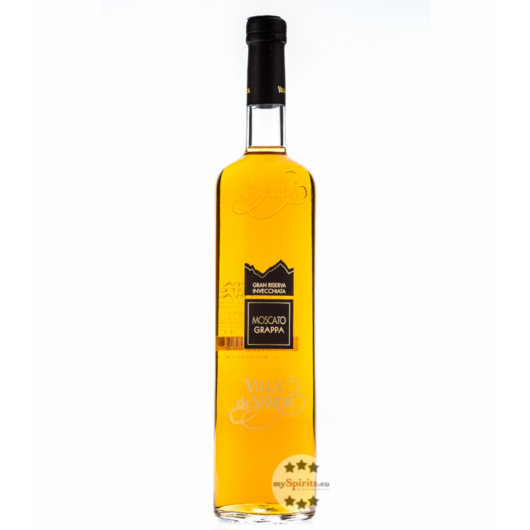 Villa de Varda Grappa Moscato Riserva Le Riserve / 40 % Vol. / 0,7 Liter-Flasche 