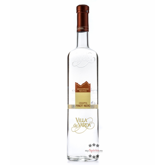 Villa de Varda Grappa Pinot Nero Monovitigno / 40 % Vol. / 0,7 Liter-Flasche