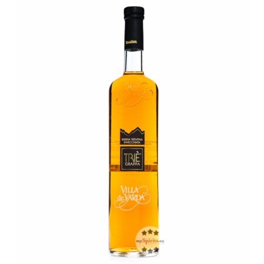 Villa de Varda Triè Grappa Riserva Invecchiata - Grappa aus 3 Trestern / 40 % Vol. / 0,7 L Flasche 