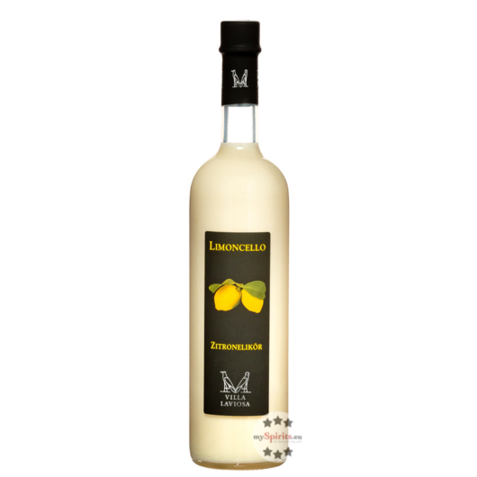 Villa Laviosa Limoncello Panne e Limone Zitronenlikör mit Sahne / 17 % Vol. / 0,7 Liter-Flasche