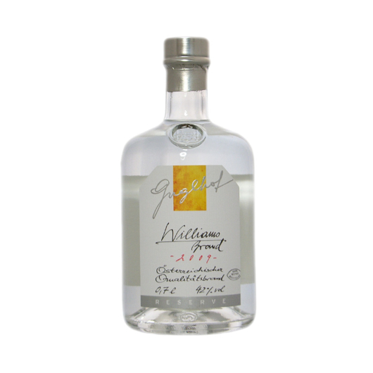 Guglhof: Williams Brand - Jahrgangsbrand / 41% Vol. / 0,7 Liter - Flasche