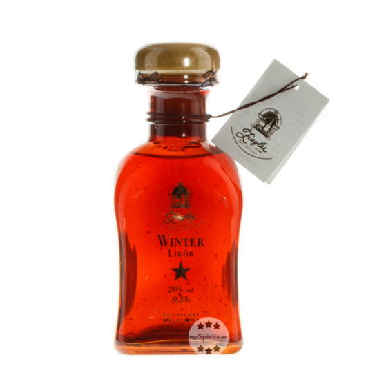 Ziegler Winterlikör – Winter-Gewürz Likör / 20 % vol. / 0,35 Liter-Flasche