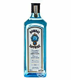 Bombay Sapphire Gin 47 Distilled London Dry Gin / 47 % Vol. / 1,0 Liter-Flasche