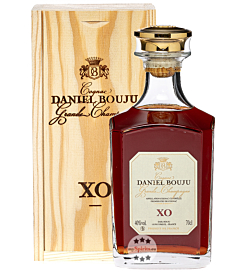 Daniel Bouju Cognac XO / 40 % Vol. / 0,7 Liter-Dekanter in Holzkiste