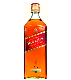 Johnnie Walker Red Label Blended Scotch Whisky / 40 % Vol. / 3,0 Liter-Flasche in Metallhalterung