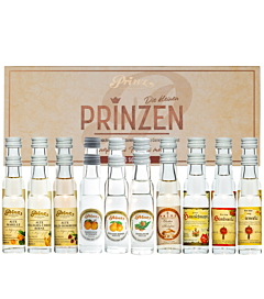 Prinz Alles Schnaps Probierset - 20 beliebte Sorten als Miniatur-Flasche / 20 x 0,02 L Flasche 