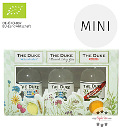 The Duke Gin Probierset Miniaturen-Set Bio / 42-47 % Vol. / 3 x 0,05 Liter-Flaschen in Geschenkbox