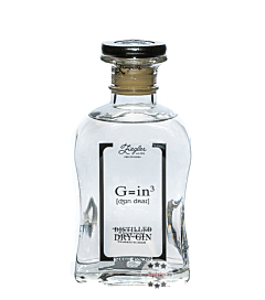 Ziegler: Gin Classic G=in3 Distilled Dry Gin / 45 % Vol. / 0,5 Liter-Flasche