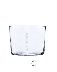 Nonino: Amaro Tumbler Glas / 2 cl Eichstrich /  ca. 200 ml / Ø ca. 8,1 cm / H: ca. 6,4 cm