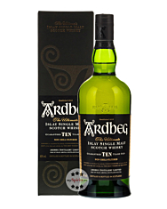 Ardbeg Ten 10 Jahre Islay Single Malt Scotch Whisky / 46 % Vol. / 1,0 Liter-Flasche in Geschenkbox