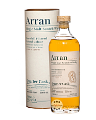 Arran Quarter Cask Single Malt Scotch Whisky – The Bothy / 56,2 % Vol. / 0,7 Liter-Flasche in Geschenkdose