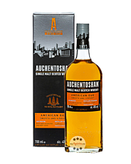 Auchentoshan American Oak Lowland Single Malt Scotch Whisky / 40 % Vol. / 0,7 Liter-Flasche in Geschenkkarton