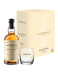 The Balvenie Double Wood 12 Jahre Single Malt Scotch Whisky / 40 % Vol. / 0,7 Liter-Flasche in Geschenkset