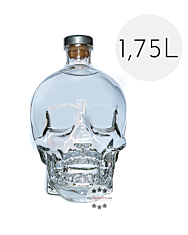 Crystal Head Vodka in der 1,75 Liter Großflasche ist besonders rein und in jeder Bar ein eindrucksvoller Eyecatcher. Gleich bei mySpirits bestellen!