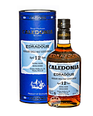 Edradour 12 Years Caledonia Highland Single Malt Scotch Whisky / 46 % Vol. / 0,7 Liter-Flasche in Geschenkdose