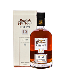 English Harbour Rum: Reserve 10 Years Rum / 40 % Vol. / 0,7 Liter-Flasche in Geschenkkarton