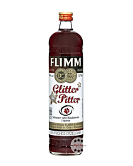 Flimm Glitter Pitter Schwarz- und Blaubeeren Liqueur / 18 % vol / 0,7 Liter-Flasche