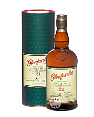 Glenfarclas 21 Years Highland Single Malt Scotch Whisky / 43 % Vol. / 0,7 Liter-Flasche in Geschenkdose