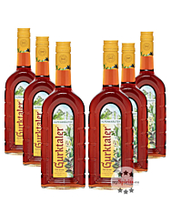 6 x Gurktaler Alpenkräuter Likör / 27 % Vol. / 6 x 0,7 Liter-Flasche 