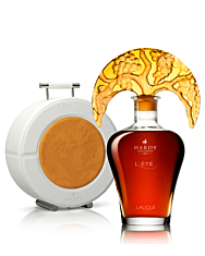 Hardy Cognac: Eté - Sommer / 41 % vol / 0,7 Liter-Flasche in Lederkoffer