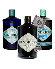 Hendrick's Gin-Set: Classic, Neptunia & Orbium / 43,3 & 44 % vol. / 3 x 0,7 Liter-Flasche 