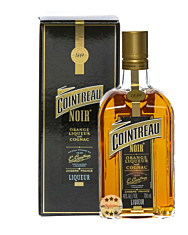 Cointreau Noir Orange Liqueur mit Cognac / 40 % Vol. / 0,7 Liter-Flasche in Geschenkkarton