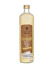 Löwen Gin-o-lade White Schokoladenlikör / 18 % vol / 0,7 Liter-Flasche