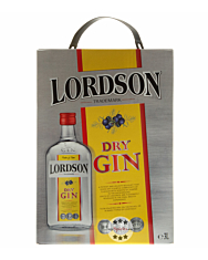 Lordson Dry Gin / 37,5 % Vol. / 3,0 Liter-Karton