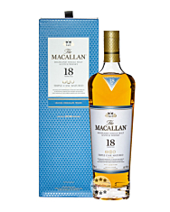 The Macallan 18 Jahre Triple Cask Matured Highland Single Malt Whisky / 43 % Vol. / 0,7 Liter-Flasche in Geschenkbox