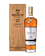 The Macallan 25 Years Sherry Oak Highland Single Malt Scotch Whisky / 43 % vol / 0,7 Liter-Flasche