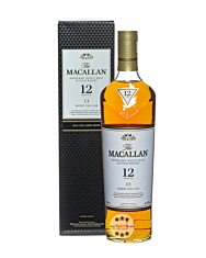 The Macallan Sherry Oak 12 Jahre Highland Single Malt Scotch Whisky / 40 % Vol. / 0,7 Liter-Flasche in Geschenkbox