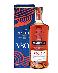 Martell VSOP Aged in Red Barrels / 40 % Vol. / 0,7 Liter-Flasche in Geschenkpackung