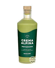 Marzadro Crema Alpina Pistacchio Pistazienlikör / 17 % Vol. / 0,7 Liter-Flasche