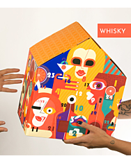 mySpirits Whisky Adventskalender Rare Experience ART EDITION / 40-58,2 % vol / 24 x 0,02l + mySpirits kleines Nosingglas