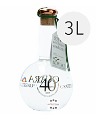 Nonino Grappa Cru Monovitigno Verduzzo – Sortenreiner, eleganter Grappa / 45 % Vol. 3,0 Liter-Flasche