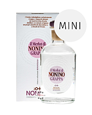 Nonino Il Merlot di Nonino Grappa Monovitigno - Sortenreiner Grappa aus Merlot-Trester / 41 % Vol. 0,1 Liter-Flasche