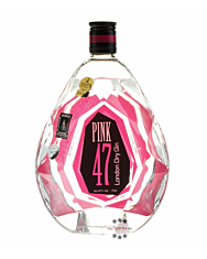 Pink 47 London Dry Gin / 47 % Vol. / 0,7 Liter-Flasche