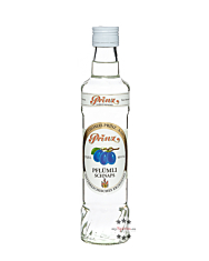 Prinz Pflümli-Schnaps - Pflaumenschnaps aus Haus-Zwetschgen / 40 % Vol. / 0,5 Liter-Flasche